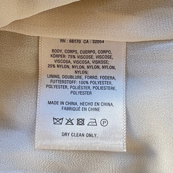 Anthropologie Shift Mini Dress Boho Fairycorp Velvet Champagne Size XS - Picture 6 of 6